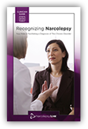 Clinician guide - recognizing narcolepsy image